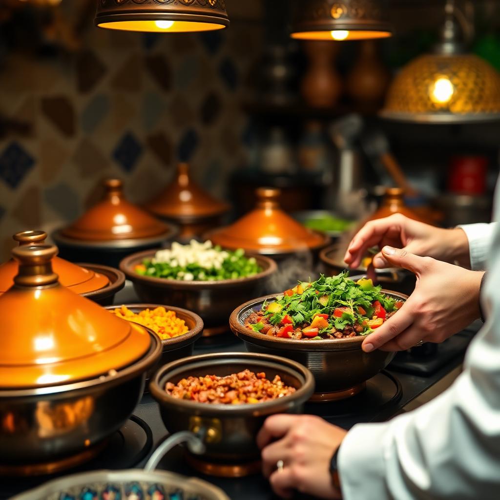 Cours de cuisine marocaine et tagine